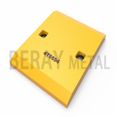 4T6694 pour lame de coupe de godet de chargeuse Cat à boulonner