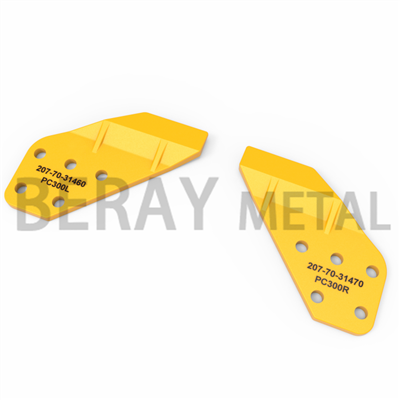 207-70-34170 207-70-34160 Pour godet coupeur latéral d'excavatrice Komatsu PC300